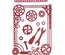 Ніж для вирубки Crafty Ann - Frame (Steampunk)