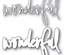 Ножі для вирубки від Memory Box - Wonderful Jotted Script