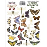 Набір наліпок (стікерів) 27 шт. Summer botanical diary 192, ТМ Фабрика Декору