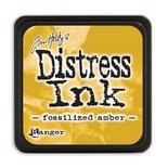 Штемпельна подушка Ranger - Distress Mini Ink Pad - Fossilized Amber