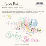 Набiр паперу для скрапбукiнгу Lemoncraft - Baby Boom, 15х15см