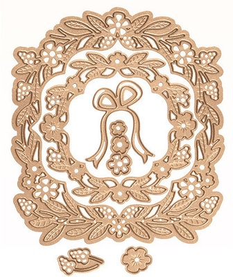 Ніж для вирубки від Spellbinders - Labels Fifty Decorative Accents