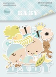 Набір висічок для скрапбукінгу від Scrapmir - Smile Baby, 58шт.