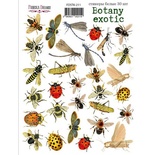 Набір наліпок (стікерів) 30 шт. Botany exotic 211, ТМ Фабрика Декору