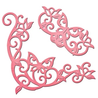 Ніж для вирубки від Spellbinders - Butterfly Twist
