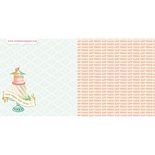Аркуш двосторонній (s) Pages - from Paris -Let Eat Cake? 30x30 см