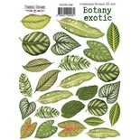 Набір наліпок (стікерів) 25шт. Botany exotic 208, ТМ Фабрика Декору
