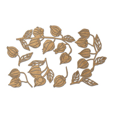 Набір чіпбордів Autumn botanical diary 10x15см 741, колір крафт, ТМ Фабрика Декору