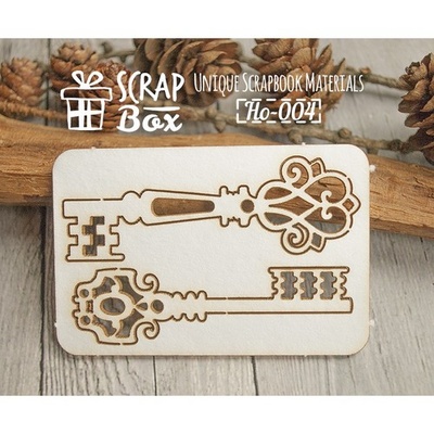 Чіпборд ScrapBox - Набір Ключі