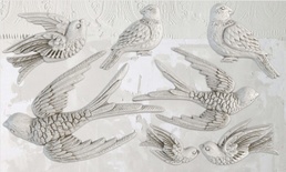 Молді від IOD - Birdsong 6x10 Decor MouldsTM, 15x26 см
