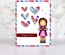 Ніж для вирубки My Favorite Things - Die-namics Lots of Hearts Hearts Outlines