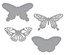 Ніж для вирубки від Spellbinders - Wandering Butterflies