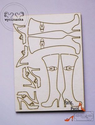 Чіпборд від Wycinanka - Paris, Paris - Moulin Rouge, N?1