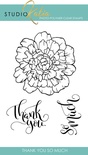 Набір штампів від Studio Katia - Thank You So Much, 3 шт., STKS015