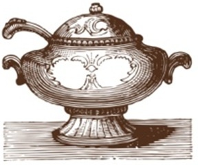 Акриловий штамп K009 «Цукорниця», розмір 5×4,1 см