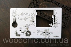 Чіпборд набір Лаванда 002 від WOODchic, 12х2см