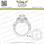 Акриловий штамп Lesia Zgharda Обручка RE090, 4,1* 5cм