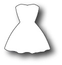 Ніж для вирубки від Memory Box - Taylor Party Dress