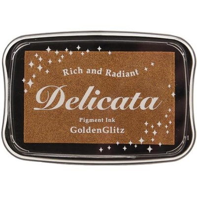 Чорнило Tsukineko Delicata Ink Pad - Golden Glitz