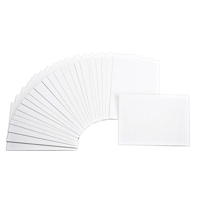 Набір заготовок для ATC - White, щільність 250 г/м², 24 штуки
