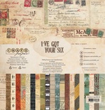 Набір паперу "I've got your six" від Craft Paper, 30x30см