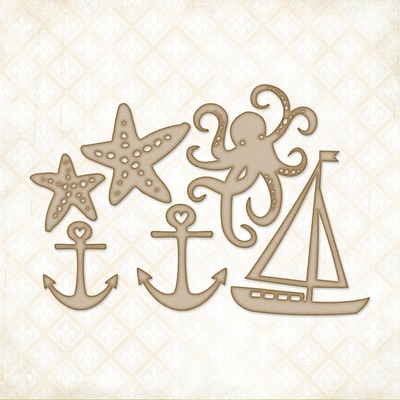 Чіпборд Blue Fern StudiOs-Nautical Set