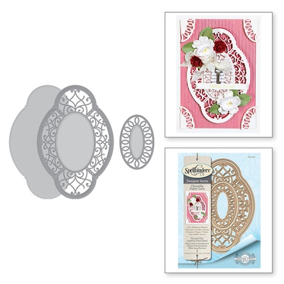 Ножі від Spellbinders - Hannah Elise Layering Frame Small