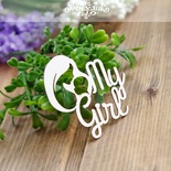 Чіпборд від Вензелик - My Girl, розмір: 46x50 мм