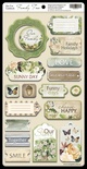 Чіпборд для скрапбукінгу від Scrapmir Family Tree (ENG), 18 шт.