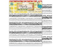 Аркуші - фільтри від Pink Paislee - She Art - Printed Coffee Sheets Sheets - Doodles - Узори на папері тюх, Pink0 баг.