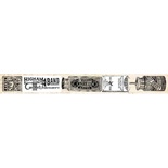Смужки паперу UHK Gallery - labels, 30x3 см