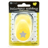 Дірокол фігурний 2,5см ЗВЕЗДА, TM dpCraft (Dalprint)