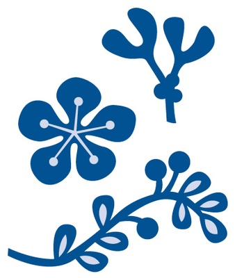 Набір ножів для вирубки Marianne Design Creatables - Mistletoe - Омела біла