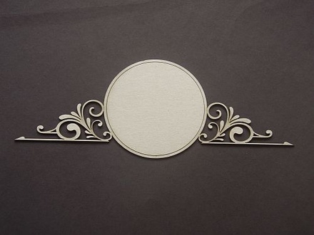 Чіпборд від Dusty Attic - Decorative Frame №2
