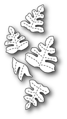 Ніж для вирубки від Poppystamps - Monterey Leaves