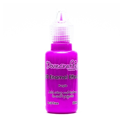 Рідкі емальовані краплі від Dovecraft - Purple, 20 мл