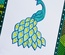 Ніж для вирубки від Poppystamps - Plumed Peacock