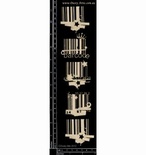 Чіпборд від Dusty Attic - Bar Codes, 5шт.