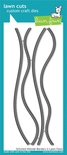 Ніж для вирубки від Lawn Fawn - Stitched Hillside Borders