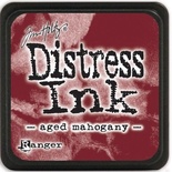 Штемпельна подушка Ranger - Distress Mini Ink Pad - Aged Mahogany