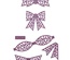 Ніж для вирубки Sue Wilson - Finishing Touches - Mosaic 3D Itty Bitty Bow