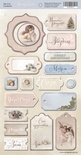 Чіпборд для скрапбукінгу від Scrapmir - Shabby Winter, 18 шт.