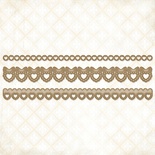 Чіпборд Blue Fern StudiOs-Heart Borders