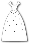 Ніж для вирубки від Memory Box - Dies- Beaded Dress