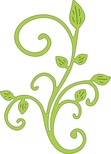 Ніж для вирубки Mini Fanciful Flourish від Cheery Lynn Designs