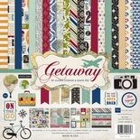 Набор бумаги для скрапбукинга от Echo Park - Getaway, 30х30 см