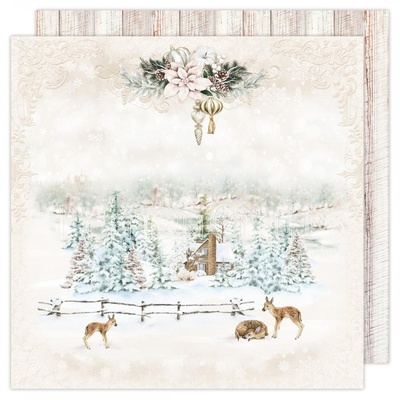 Набiр паперу для скрапбукiнгу Lemoncraft - Cozy Christmas, 30.5x30.5см