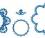 Набір ножів для вирубки Marianne Design Creatables - Scalloped Circles