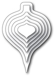Ніж для вирубки від Memory Box - Drop Ornament Layers