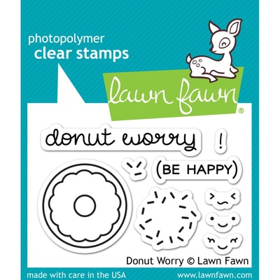 Штампи від Lawn Fawn - Donut Worry